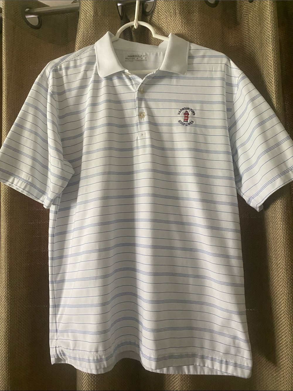 Nike Golf Harbour Town Golflinks DriFit EUC Size Medium